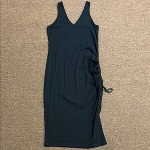 a new day Black Ribbed Tank Top